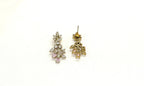 Mehndi finishing Leaf Designed Baby Pink-Stones Short Necklace