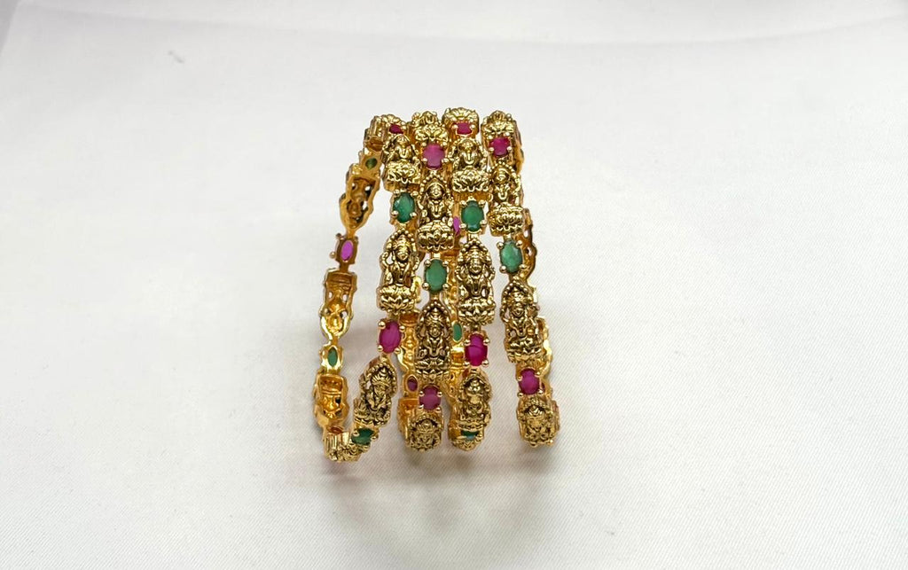 Matte finishing Lord Lakshmi Bangle