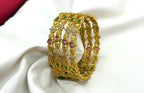 Matte finishing with star designed and lord Lakshmi Bangle