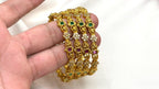Matte finishing with star designed and lord Lakshmi Bangle