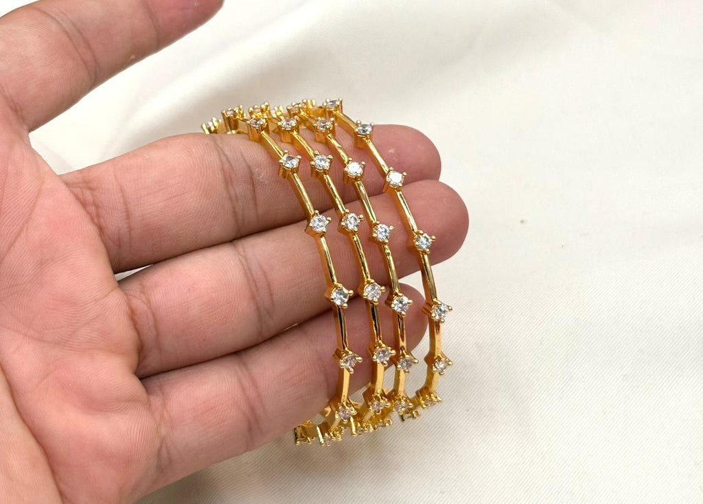 Matte finishing with AD stone premium Bangle
