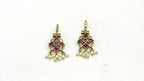 Bugadi  pink-stones Earrings
