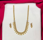 Matte finishing new design Bottumala Long Haram Necklace