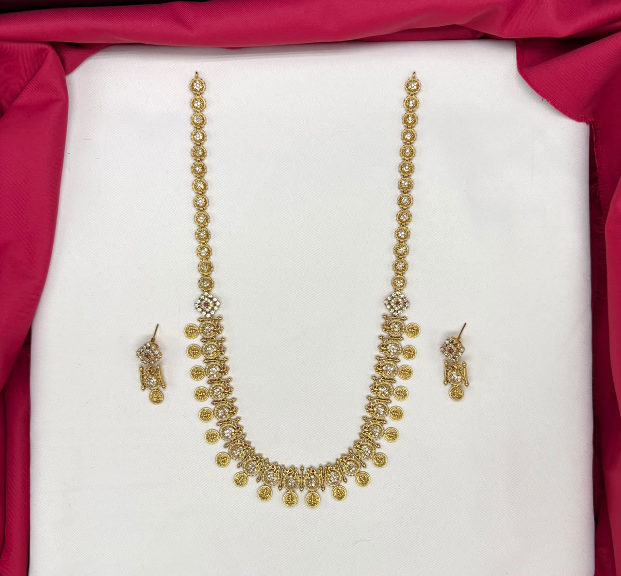 Matte finishing new design Bottumala Long Haram Necklace