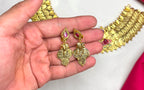 Naskhi finishing Kasumala Ruby lotus motifs layers Necklace