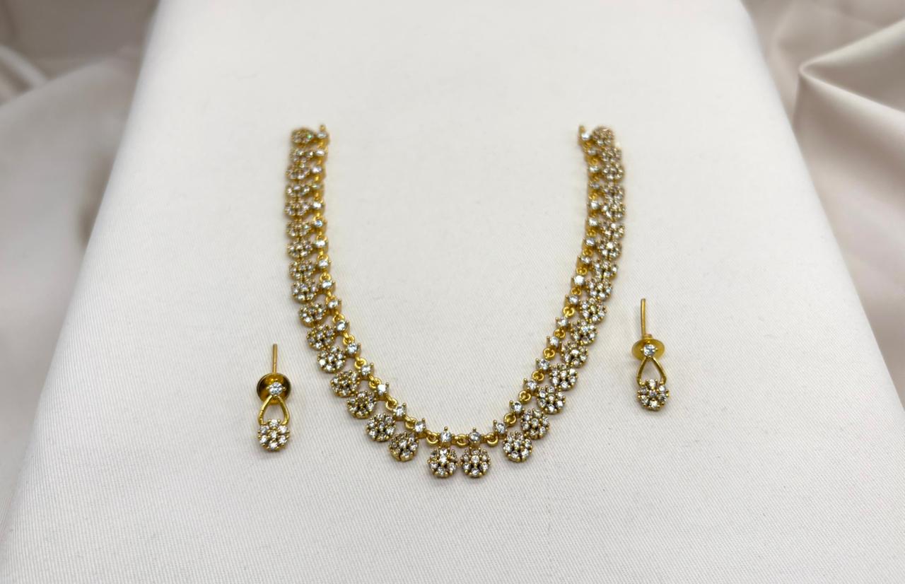 Gold Short Necklace