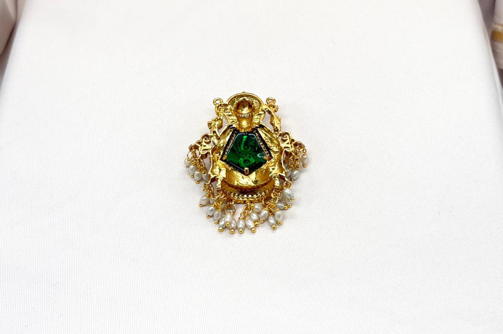 Matte finishing Lord Ganesh Locket