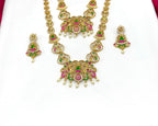 Meenakari Enamel Lord Lakshmi Combo-Set