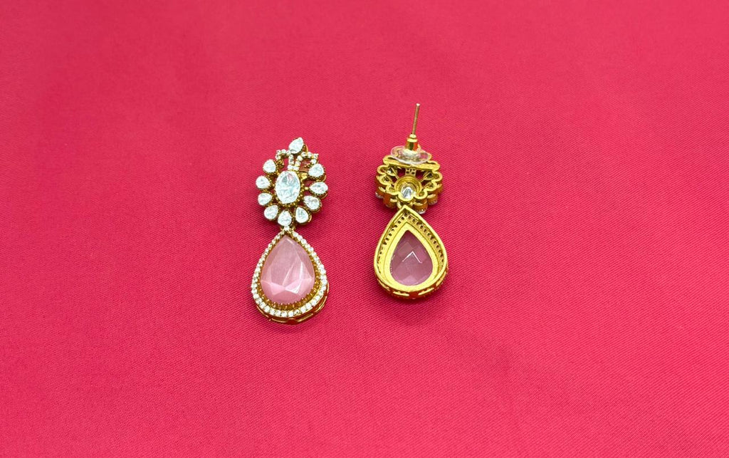 Rani-Haram White with Pink Locket Hydro-Steps