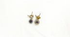 Victorian finishing Purple Stone Parrot Designed Kanti