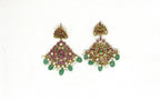 Jadau Kundan suger beads Designed Short Necklace