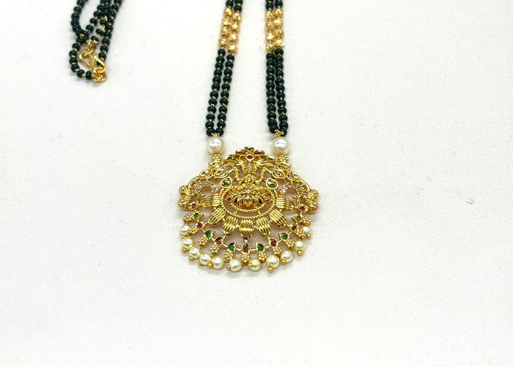 Black Beads micro-gold