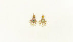 attigai style AD stones kemp flower Short Necklace