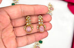 Navaratna American diamonds Long Haram Necklace