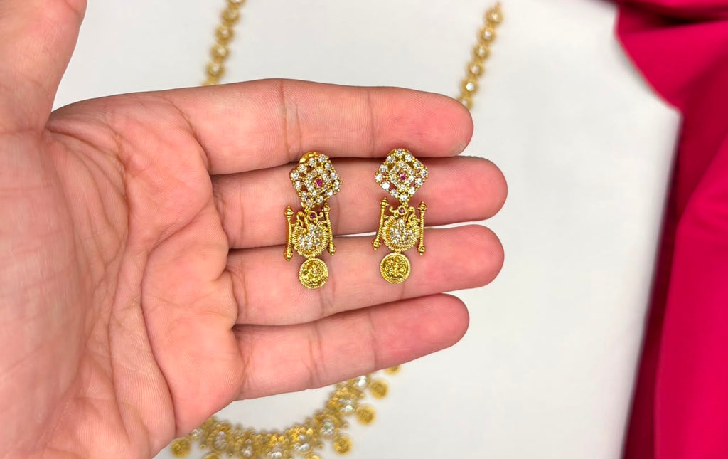 Matte finishing new design Bottumala Long Haram Necklace
