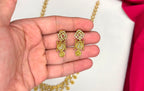 Matte finishing new design Bottumala Long Haram Necklace