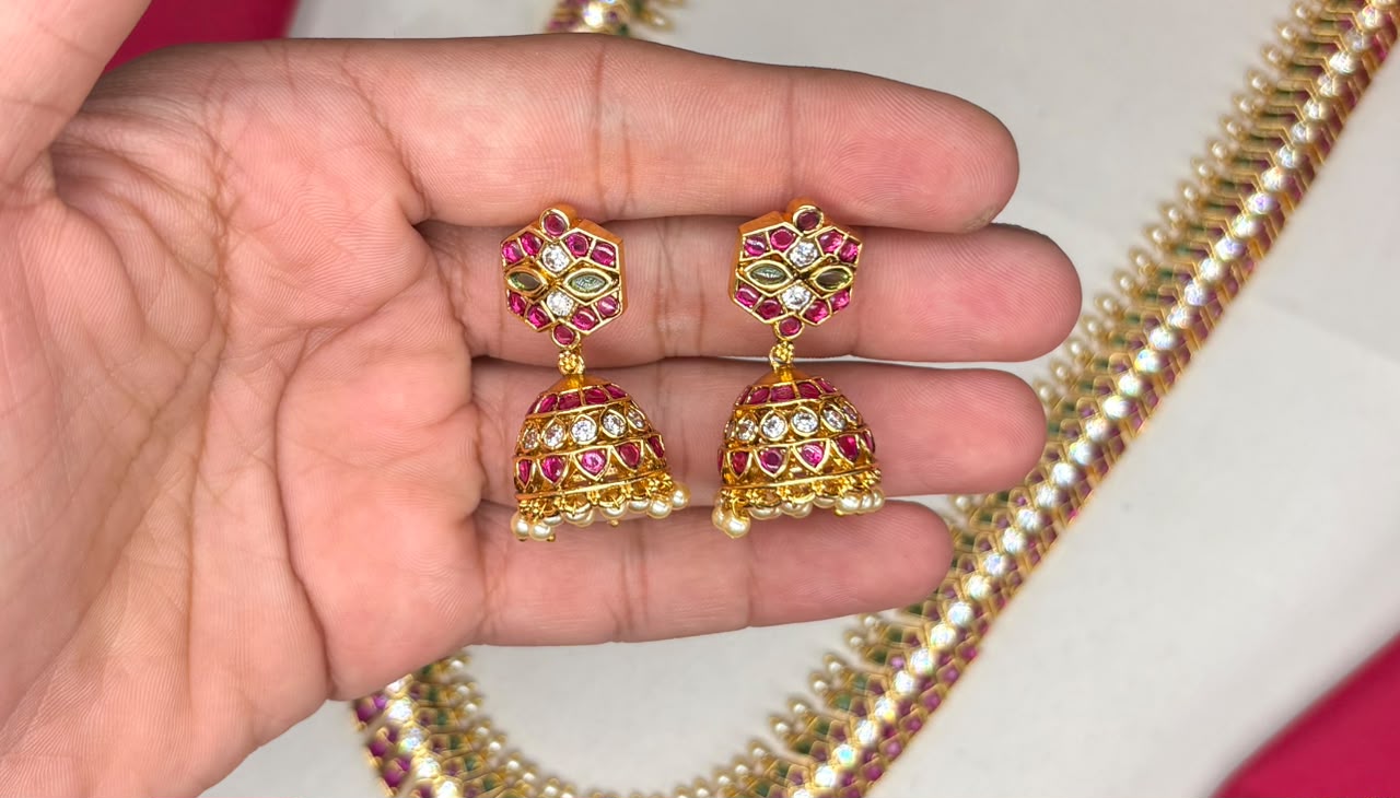 Rajkamal Jewellery-Jadau Kundan Premium